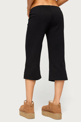 80 Sequin Capri Sweatpants