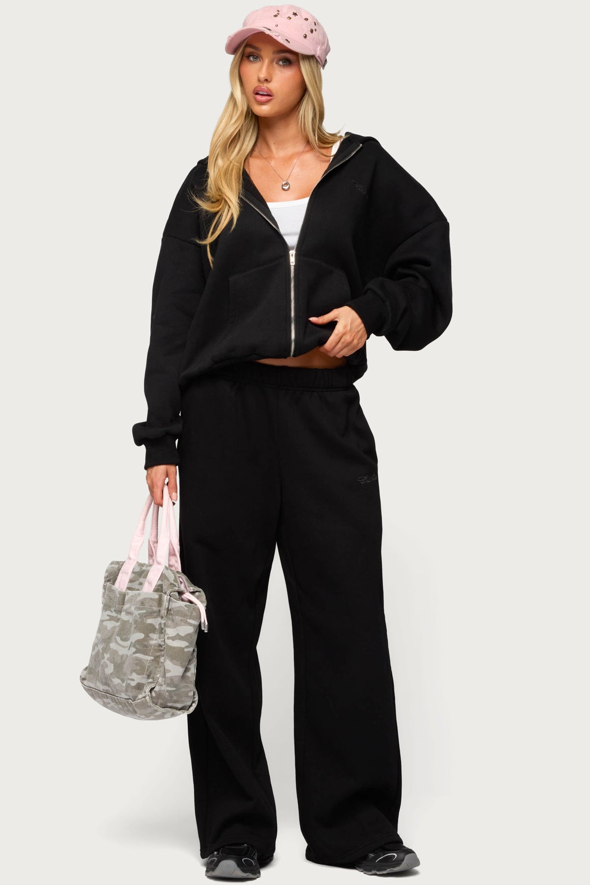 Basic Girl Wide Leg Edikted Sweatpants
