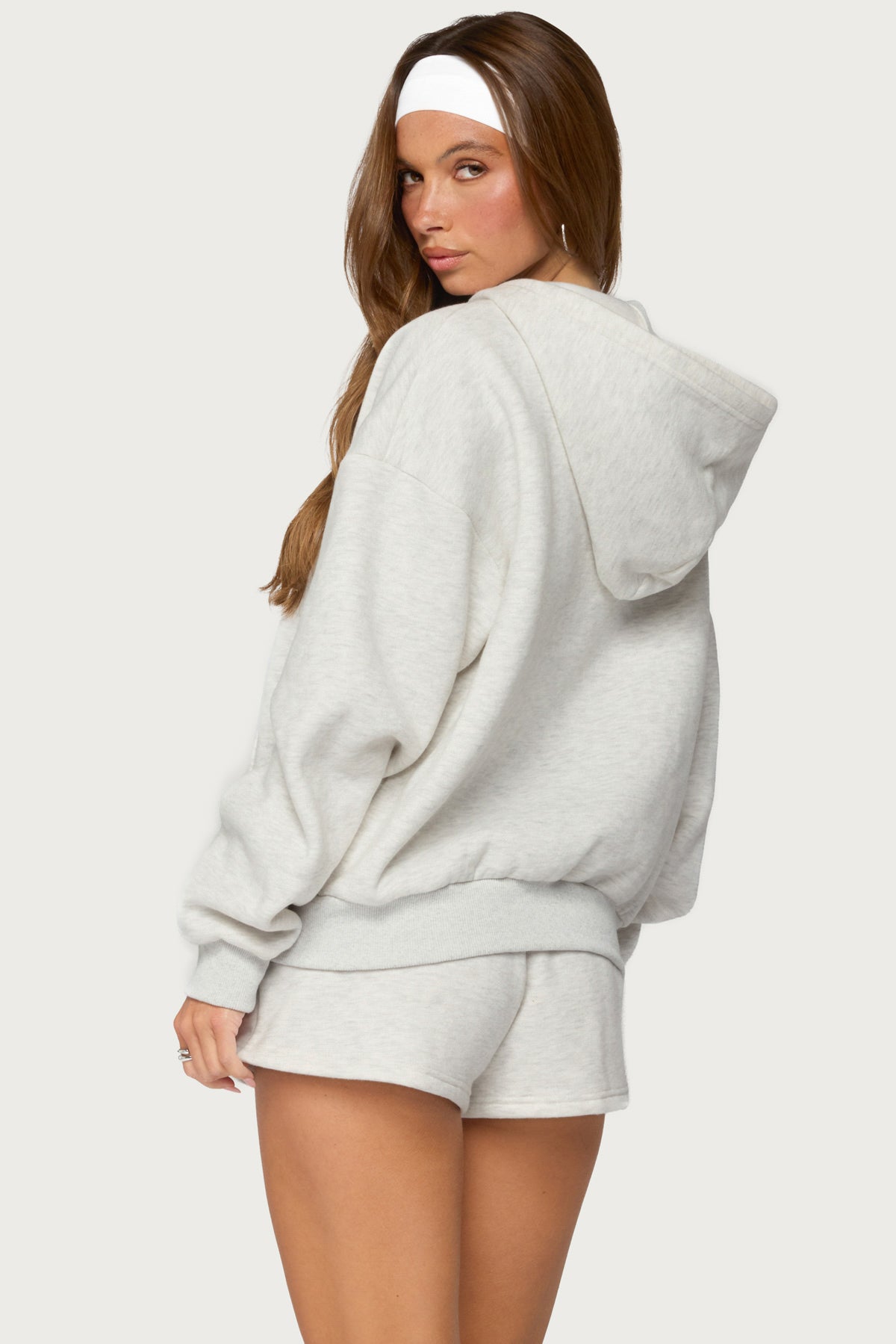 Basic Girl Zip Up Hoodie