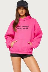 Busy Girl Oversized Hoodie