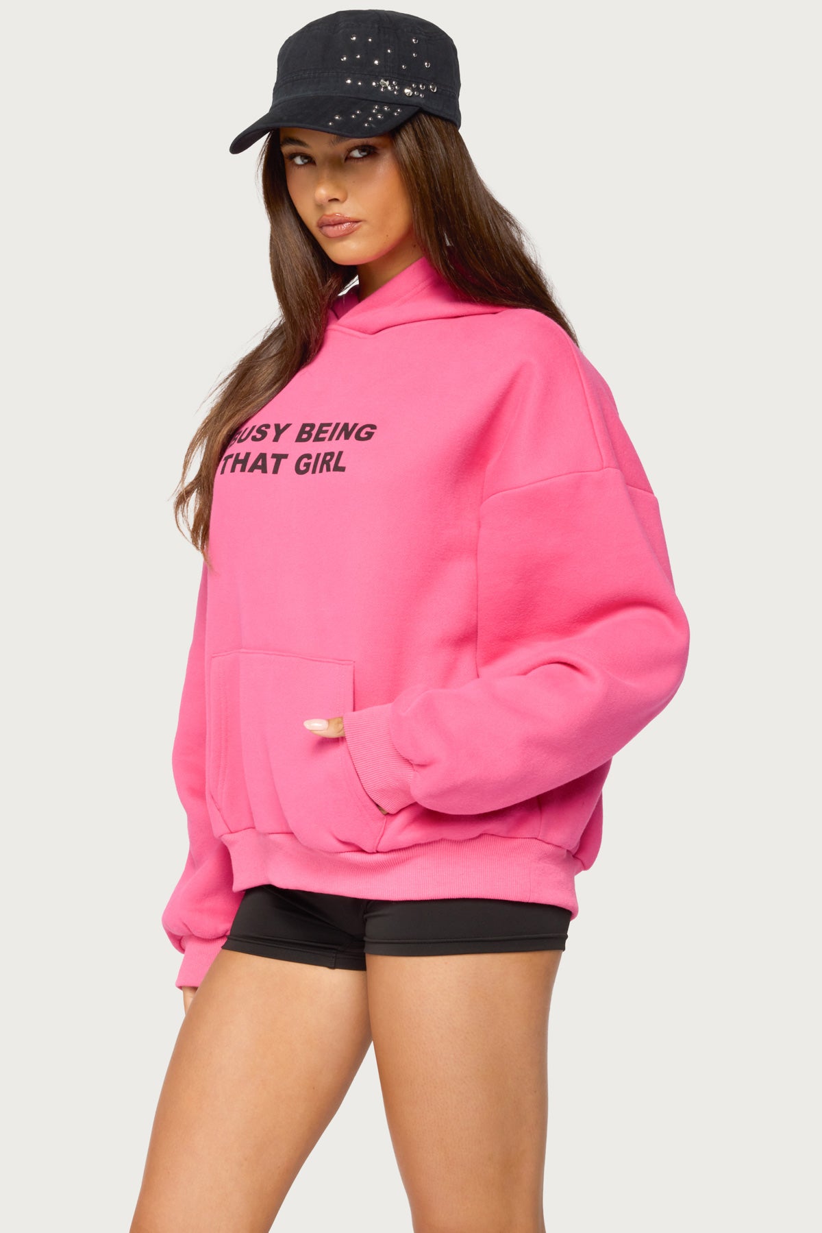 Busy Girl Oversized Hoodie