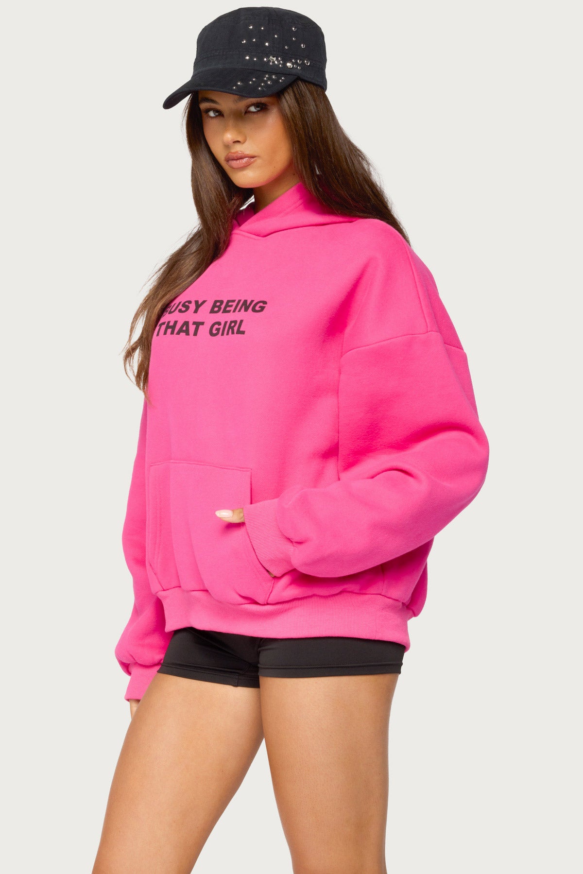 Busy Girl Oversized Hoodie