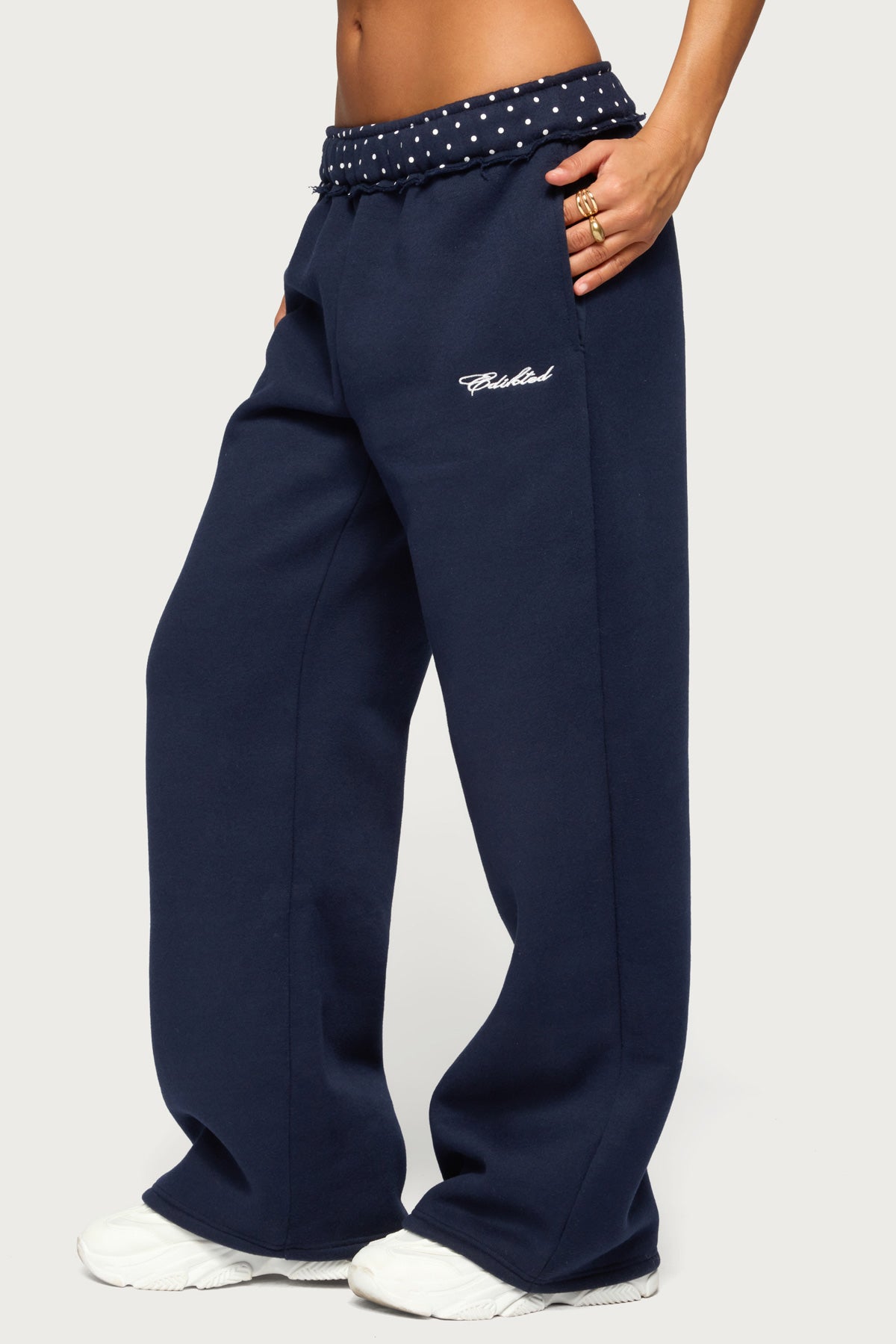 Deila Polka Dot Edikted Sweatpants
