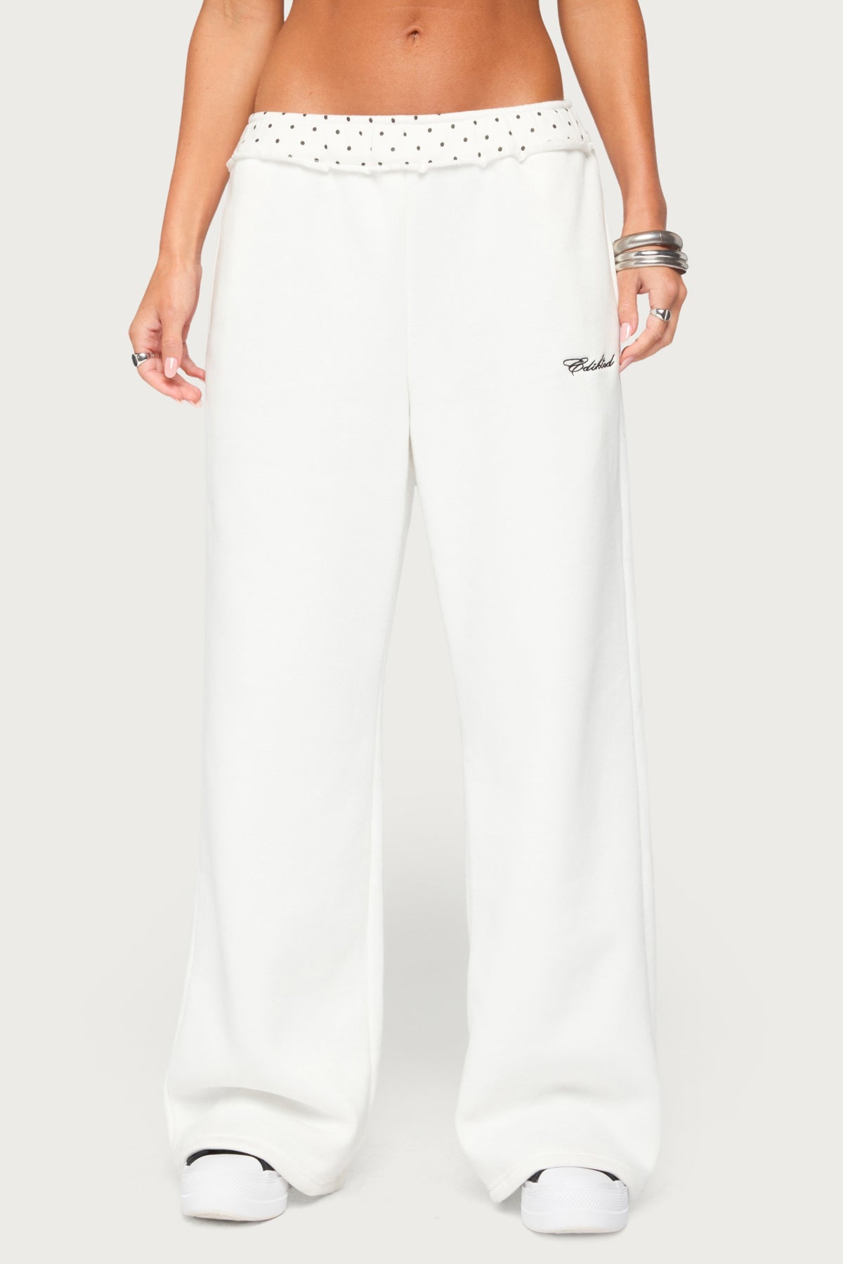 Deila Polka Dot Edikted Sweatpants