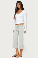 Taima Ruched Long Sleeve Top