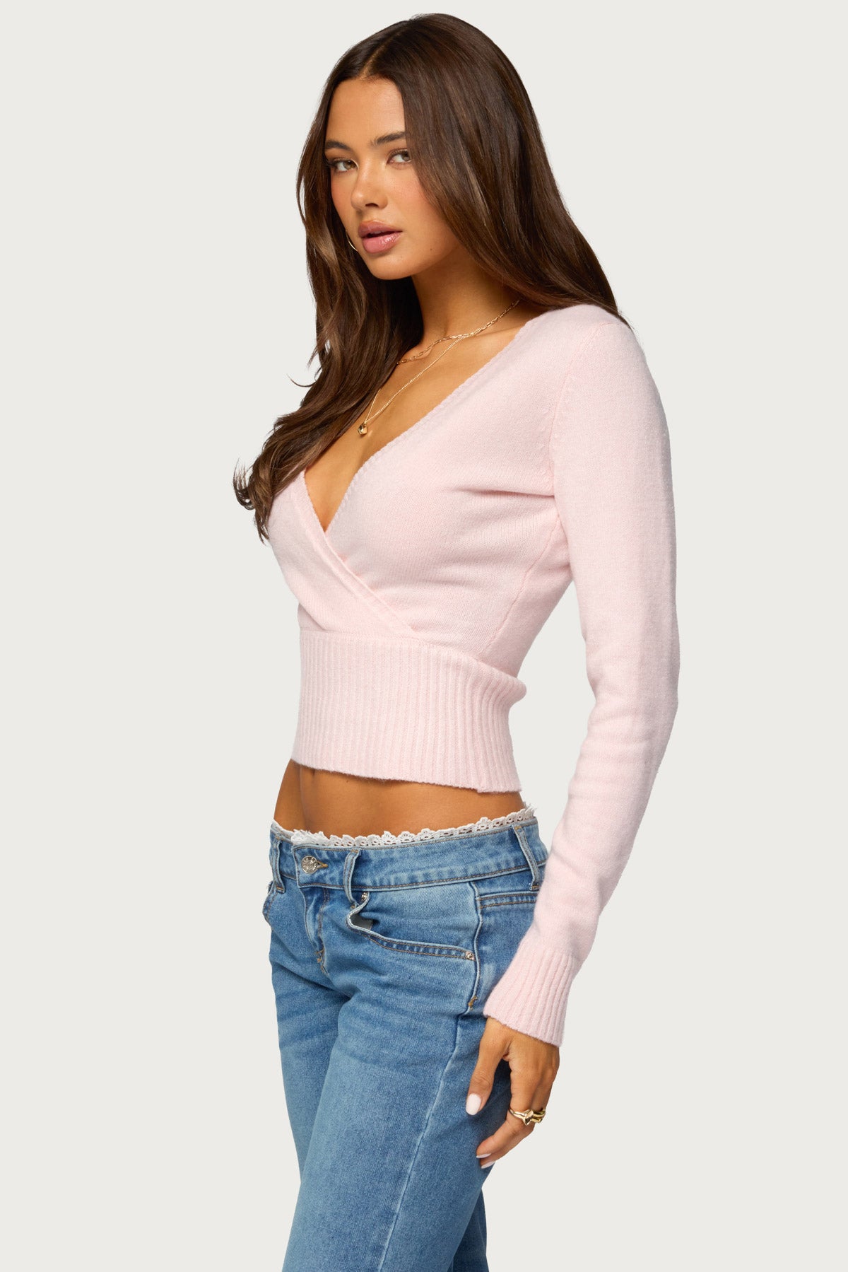 Dezi Long Sleeve Knit Top