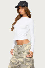 Coeli Beaded Strappy Open Back Top