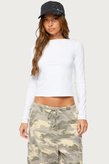 Coeli Beaded Strappy Open Back Top