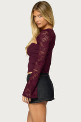 Allay Lacey Cut Out Top