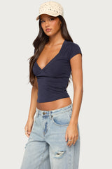 Docie V Neck Top
