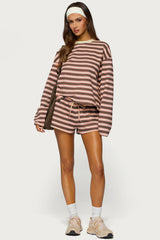Blanchy Striped Shorts