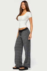 Tarla Striped Knit Pants
