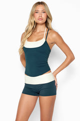 Ameleah Layered Active Tank Top