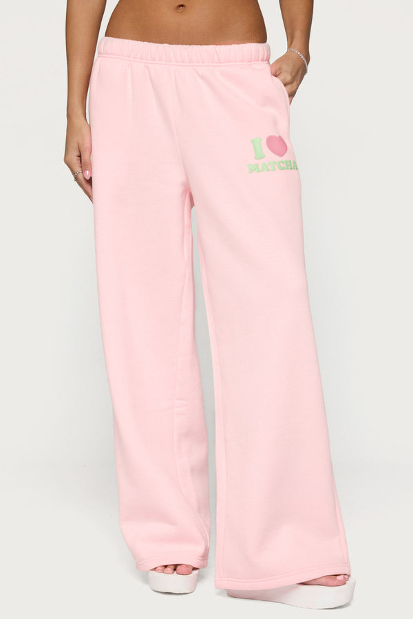 I Heart Matcha Sweatpants