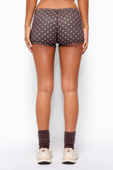 Lisah Polka Dot Micro Shorts