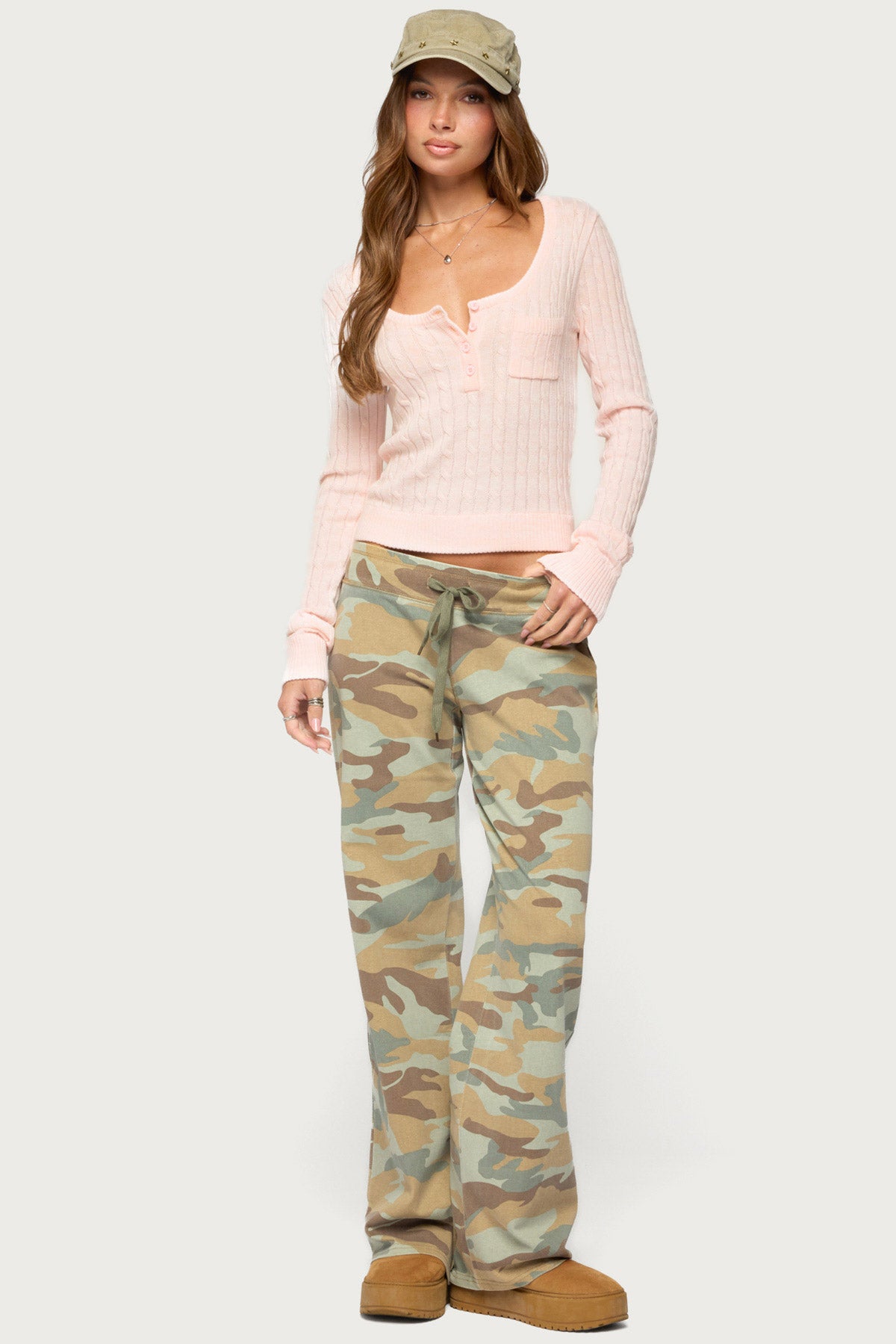 Kaile Cable Knit Top