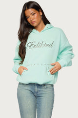 Edikted Rockstar Studded Hoodie