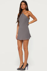 Teeva Chiffon Mini Dress