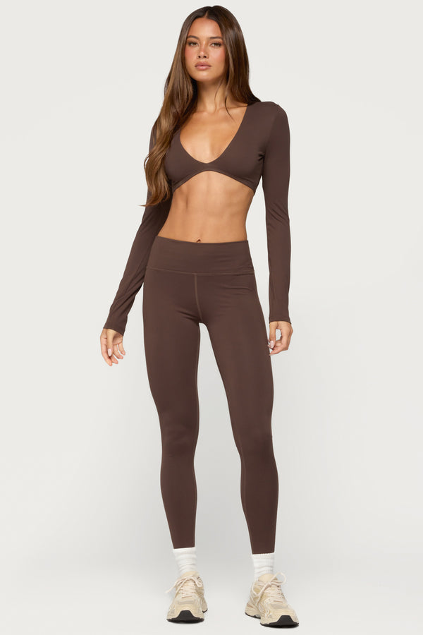 Faery Long Sleeve Crop Top
