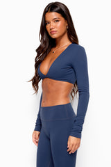 Faery Long Sleeve Crop Top