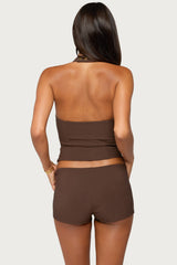Jasia Bead & Sequin Halter Top