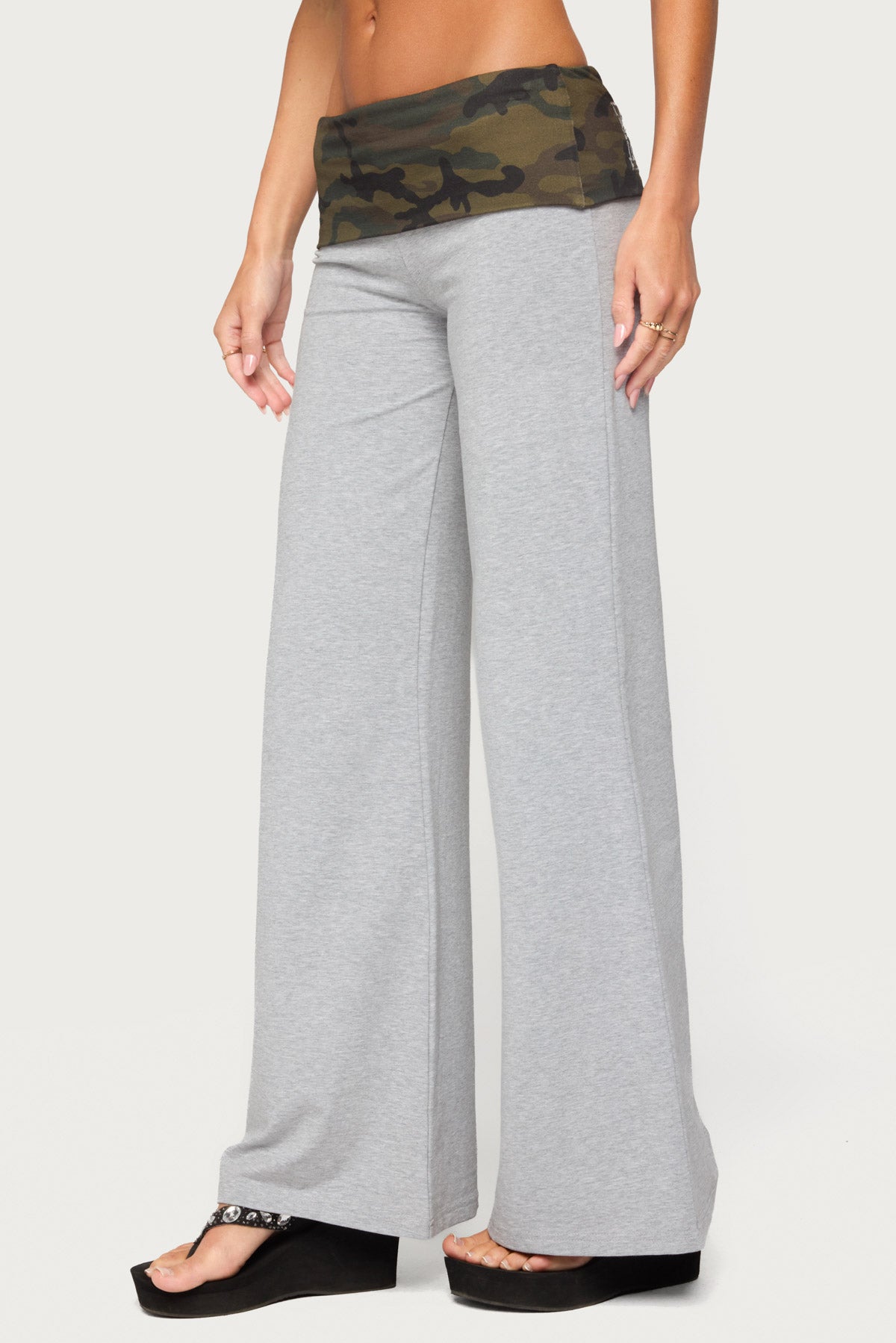 Edikted Duty Foldover Pants