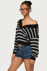 Benz Striped Knit Sweater