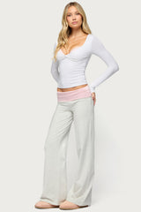 Manka Twisted Long Sleeve Top