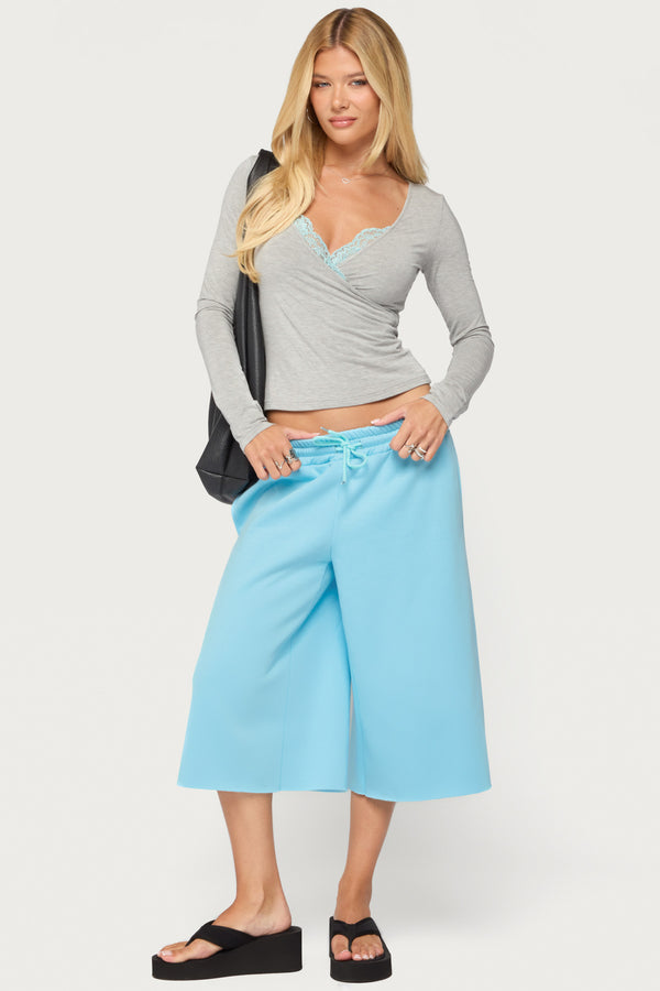 Amika Oversized Bermuda Shorts