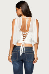 Shirilee Chiffon Corset