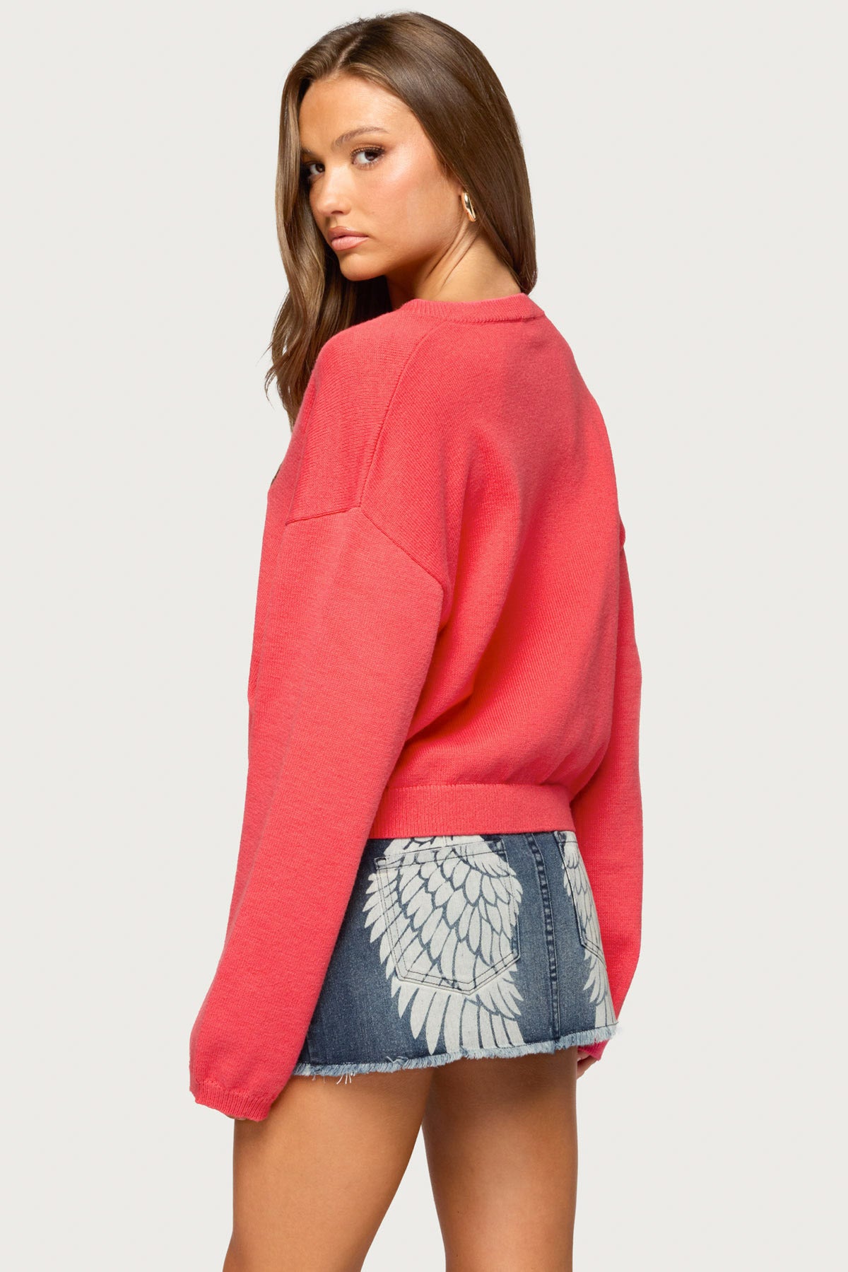 Fion Buttoned Knit Cardigan
