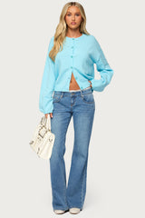 Fion Buttoned Knit Cardigan