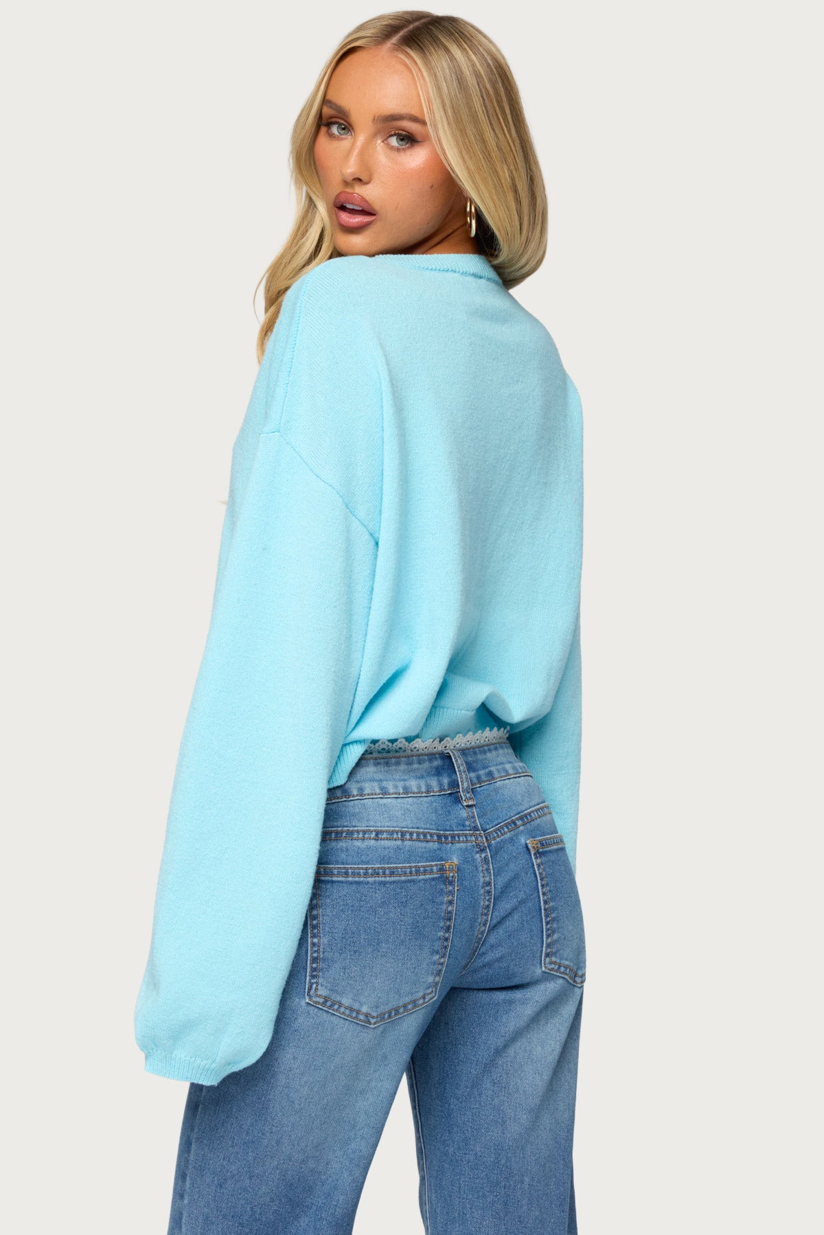 Fion Buttoned Knit Cardigan