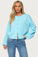 Fion Buttoned Knit Cardigan