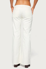 Girla Low Rise Wide Leg Jeans