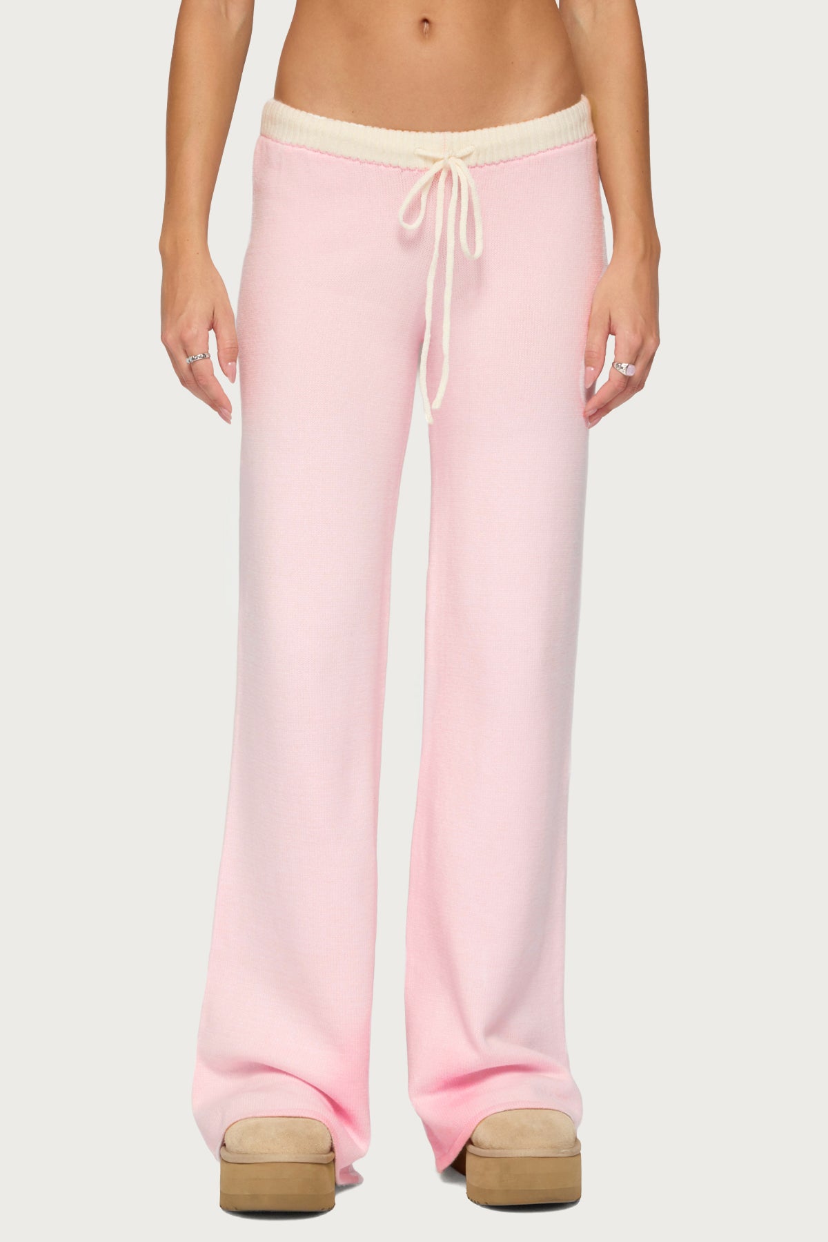Hanin Straight Leg Knit Pants