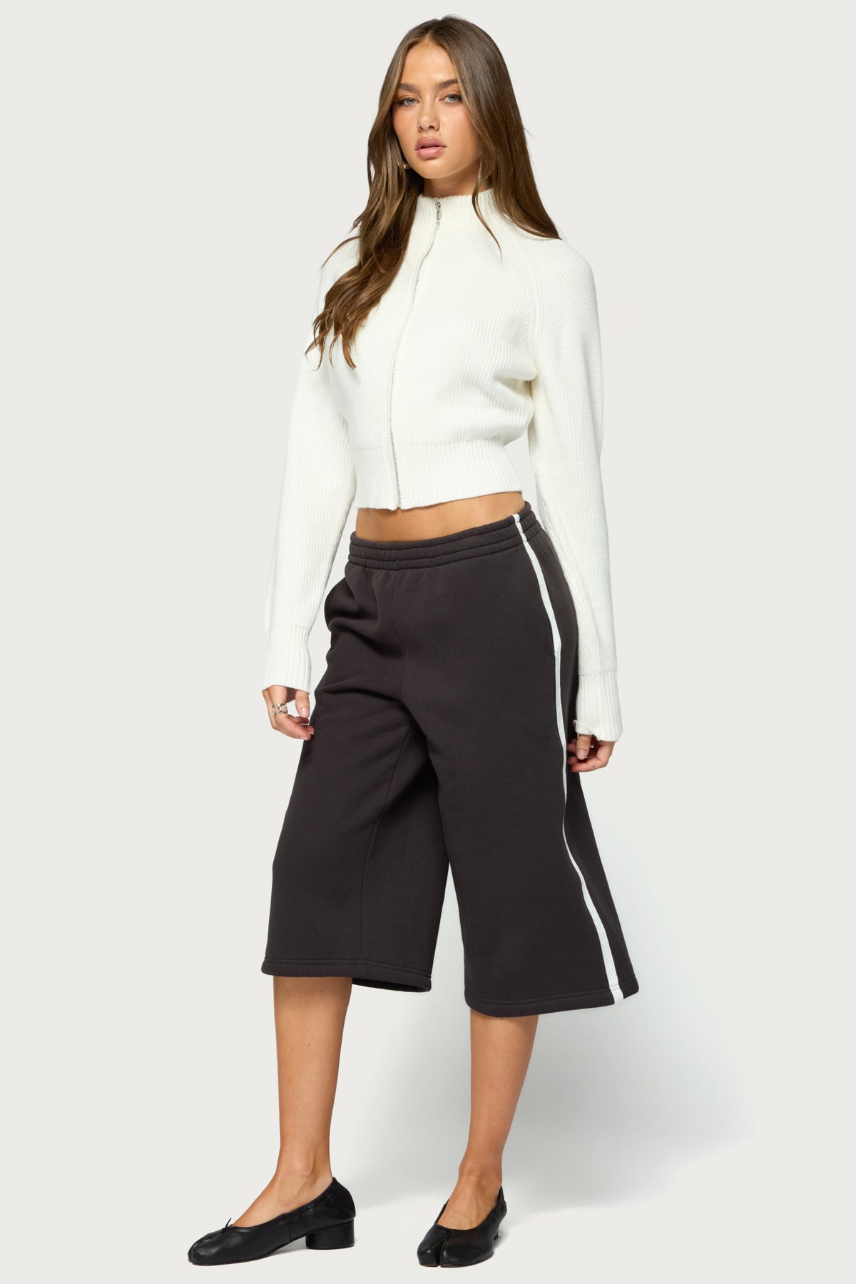 Cosi Stripey Bermuda Shorts
