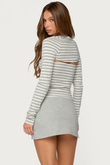 Kamree Two Piece Striped Top