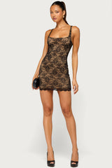 Brinley Lace Mini Dress