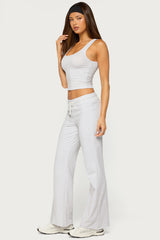 Ilene Terry Scoop Neck Tank Top
