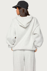 London Obsessed Rhinestone Hoodie
