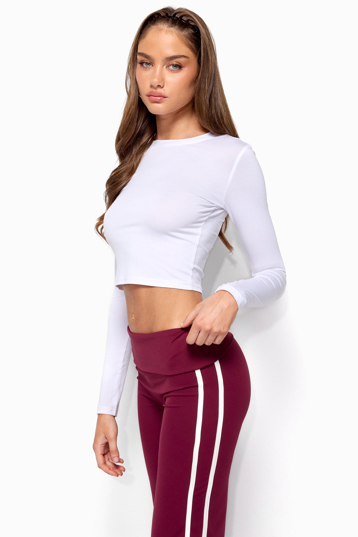 Zali Long Sleeve Crop Top