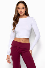 Zali Long Sleeve Crop Top