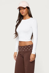 Zali Long Sleeve Crop Top