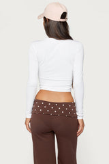 Zali Long Sleeve Crop Top