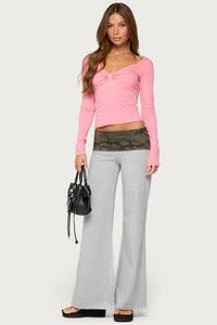 Edikted Duty Foldover Pants