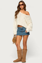 Estea Scoop Neck Knit Sweater