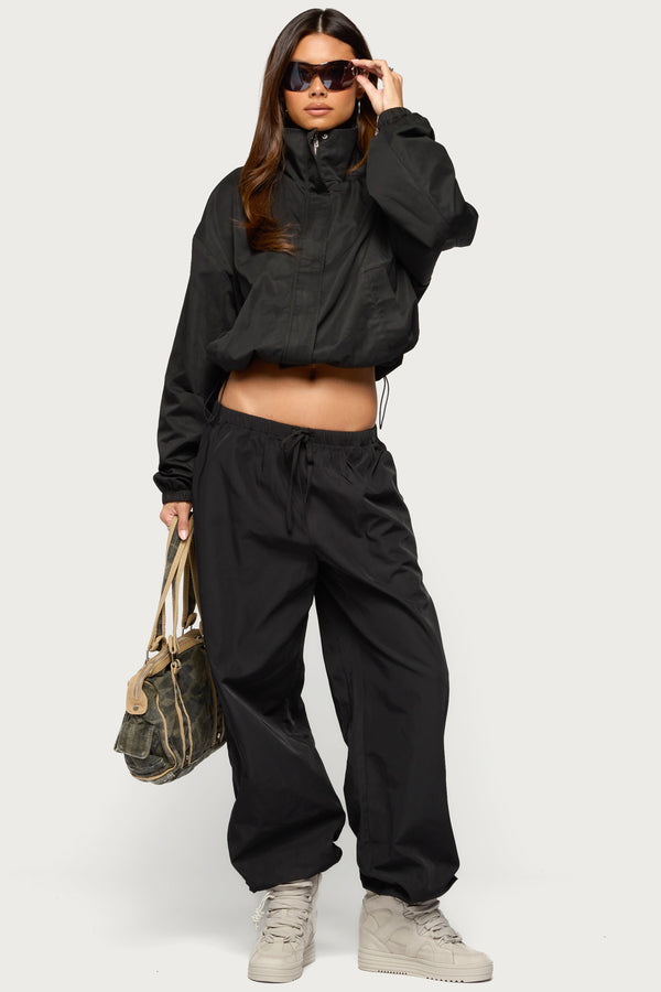 Corinne Nylon Track Pants view 1