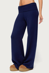 Nani Knit Foldover Pants