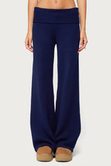 Nani Knit Foldover Pants